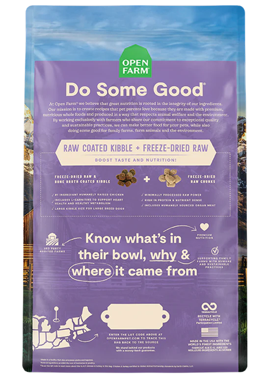 Open Farm Large Breed Grain-Free Rawmix for Dogs - Granby, CT