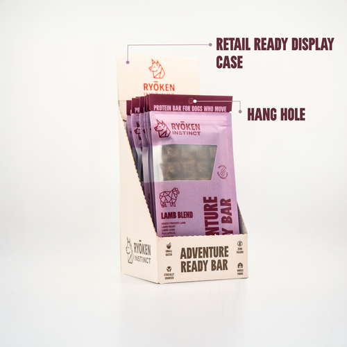 Lamb Treat & Snack Bar for Active Dogs - Energy & Recovery