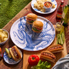 Lucy Large Round Birchwood Tray
