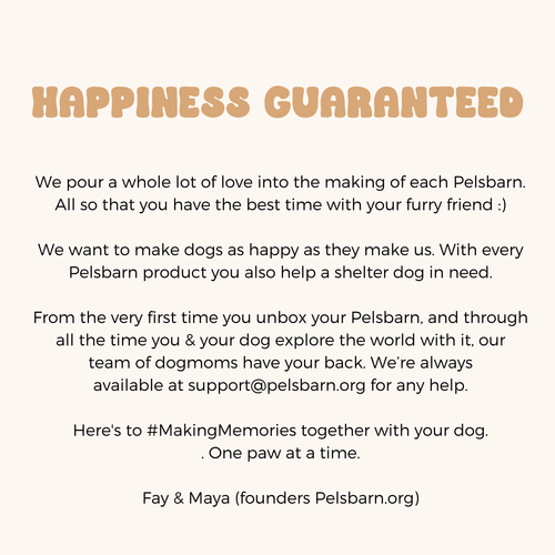 Luxurious Full Backseat Protector- Pelsbarn Helps Shelters!
