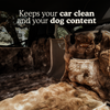 Luxurious Full Backseat Protector- Pelsbarn Helps Shelters!