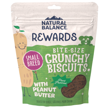 Natural Balance Crunchy Biscuits Small Breed With Peanut Butter
