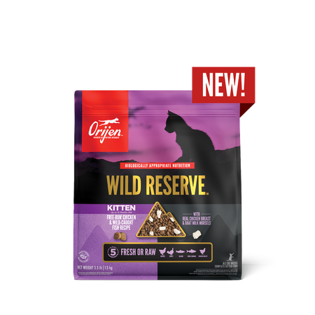 ORIJEN Wild Reserve Cat Food Kitten Recipe