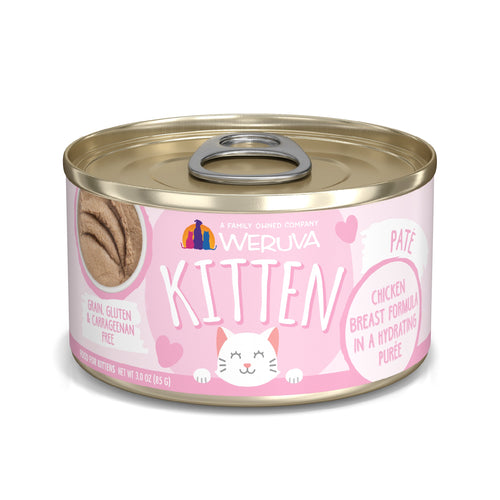 Weruva Kitten, Chicken Breast Formula in a Hydrating Purée
