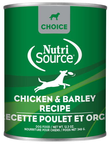 NutriSource® Chicken & Barley Entrée Healthy Affordable Wet Dog Food