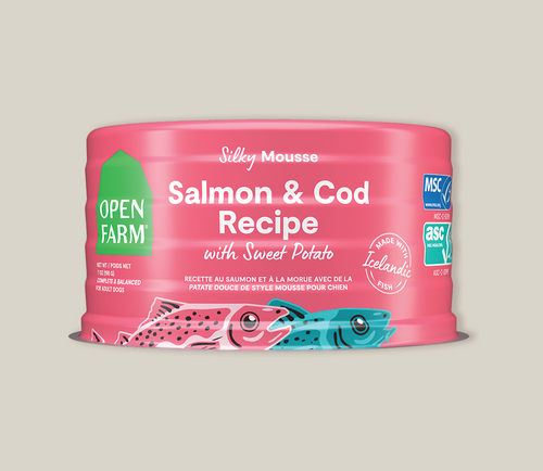 Open Farm Icelandic Salmon & Cod Wet Food for Dogs