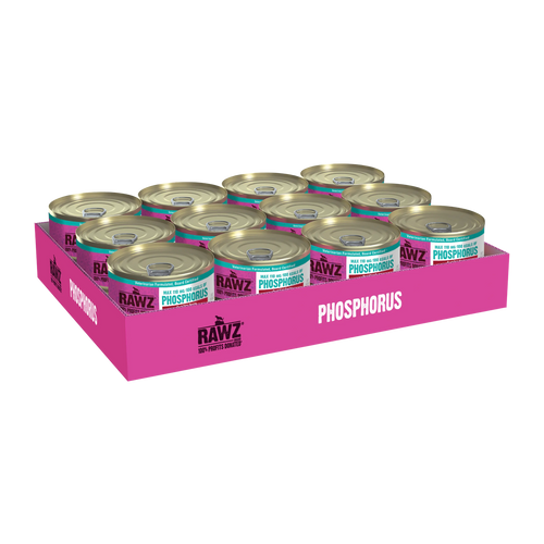 Rawz Lower Phosphorus Beef Canned Cat Food
