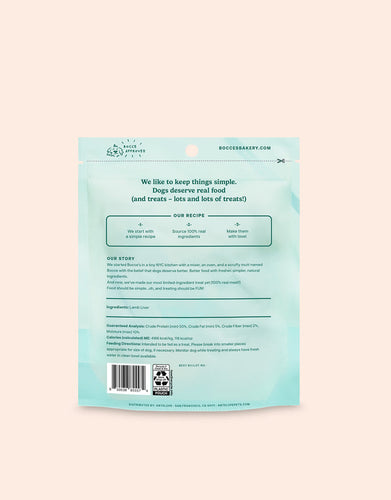 Bocce's Bakery Lamb Liver Freeze-Dried Dog Treats