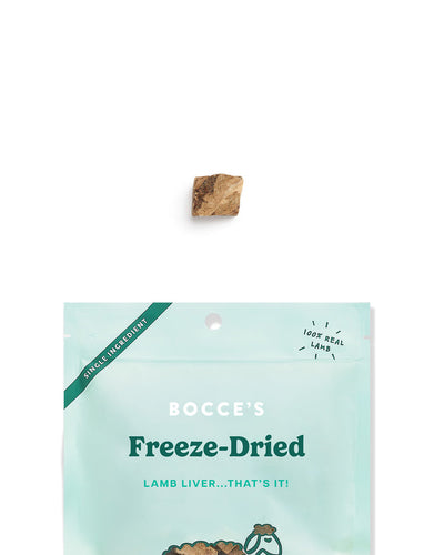 Bocce's Bakery Lamb Liver Freeze-Dried Dog Treats